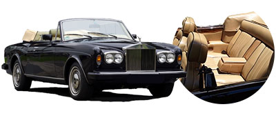 Rolls Royce Corniche to hire with Chauffeur